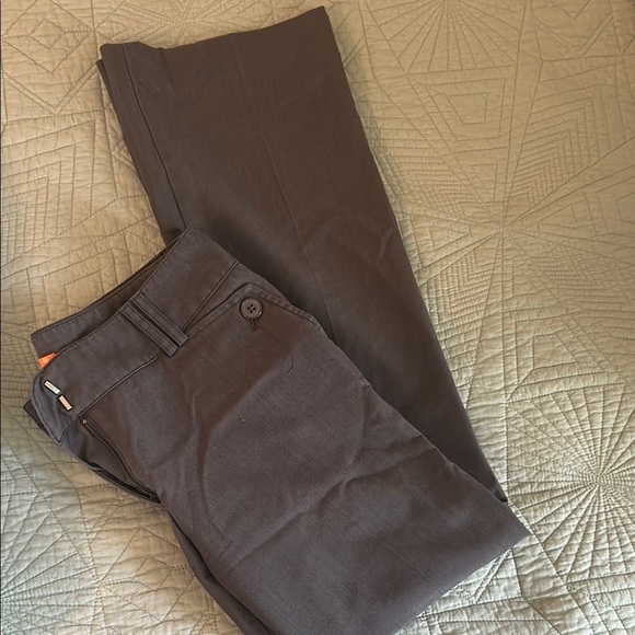 catch my I Pants - Classic Gray Chinos Tailored Style Smooth Fabric